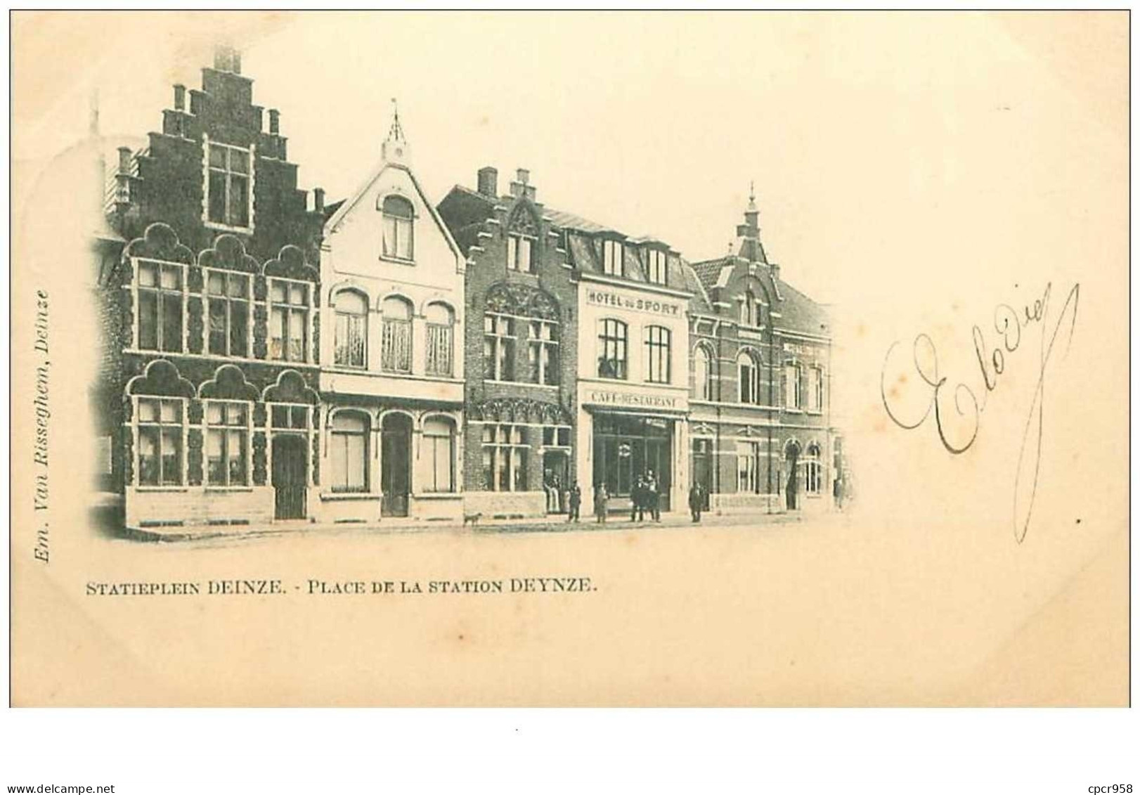 Belgique . N°37124.place De La Station Deynze - Deinze