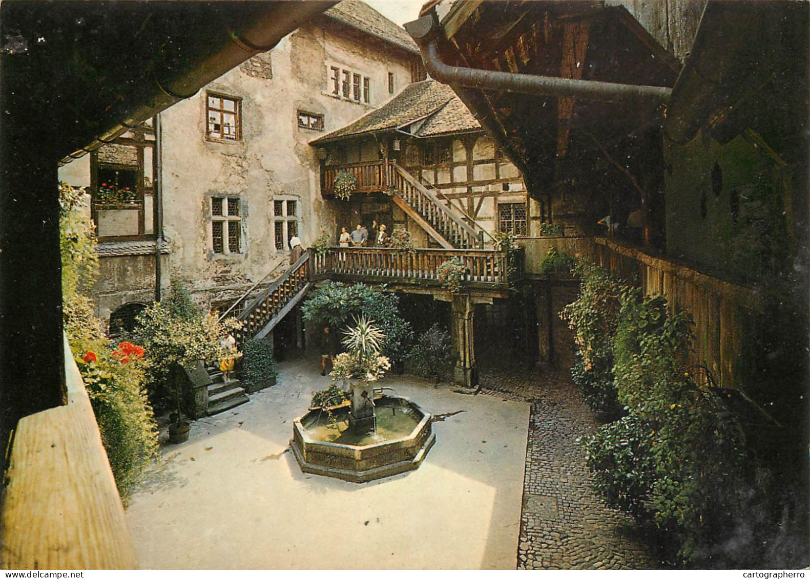 Postcard Austria > Vorarlberg > Feldkirch Schattenburg-Hof - Feldkirch