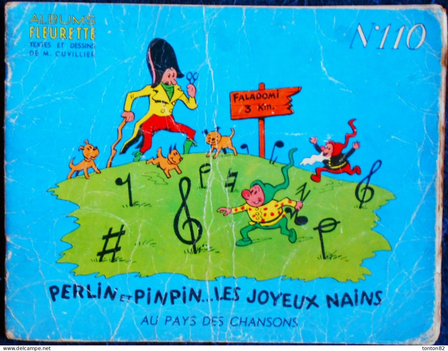Sylvain Et Sylvette - N° 110 - Perlin Et Pinpin ... Les Joyeux Nains Au Pays Des Chansons - Éditions Fleurus - - Sylvain Et Sylvette