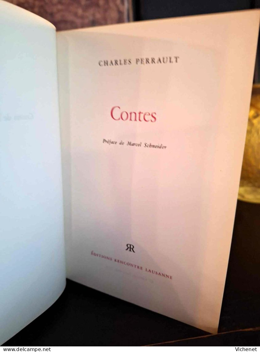 Perrault - Contes - Editions Rencontre - Lausanne - Contes