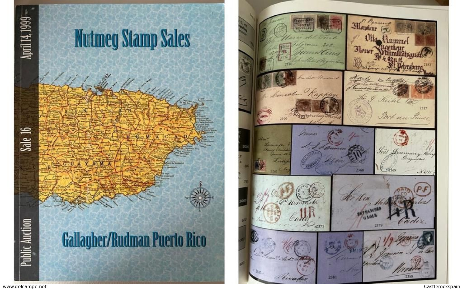 P) 1999, NUTMEG STAMP SALES, CALLAGHER RUDMAN PUERTO RICO, CATALOGUE, XF - Other & Unclassified