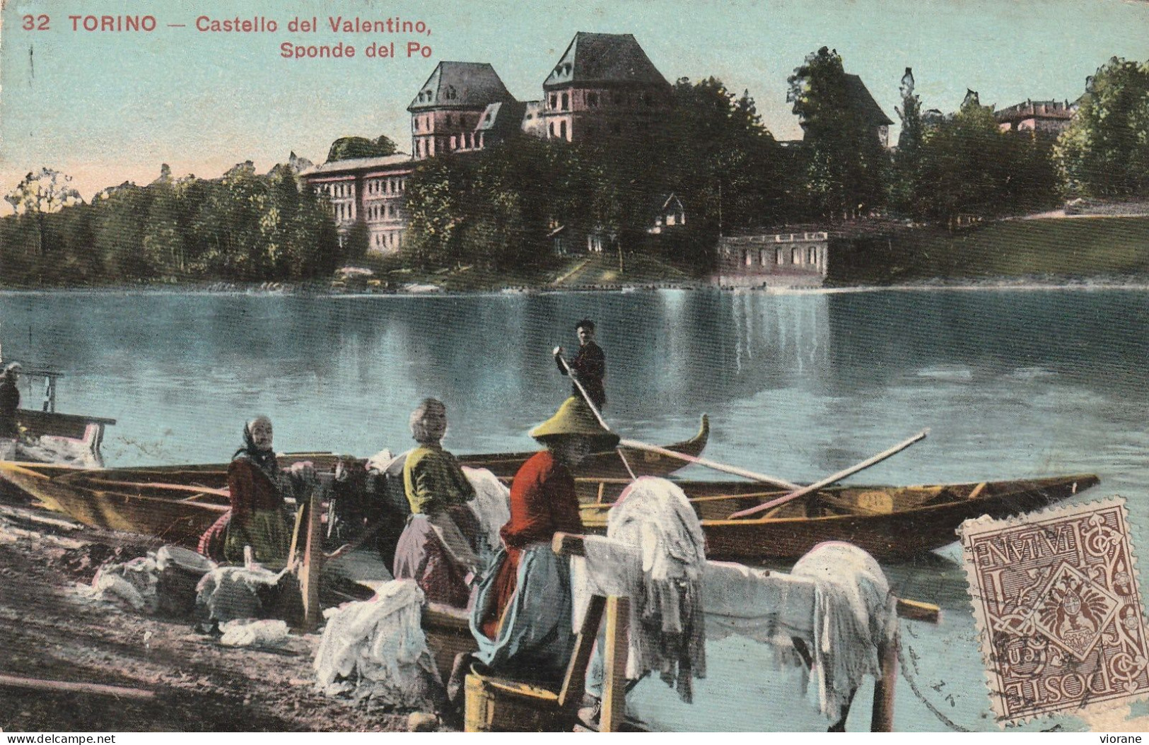 Castello Del Valentino, Sponde Del Po  (laveuses) - Castello Del Valentino
