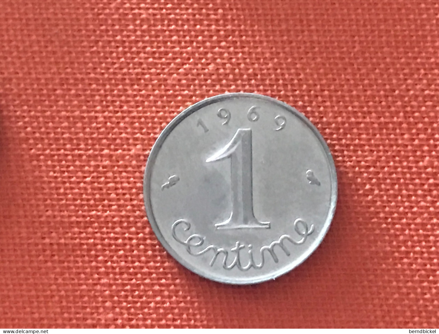 Münze Münzen Umlaufmünze Frankreich 1 Centime 1969 - 1 Centime