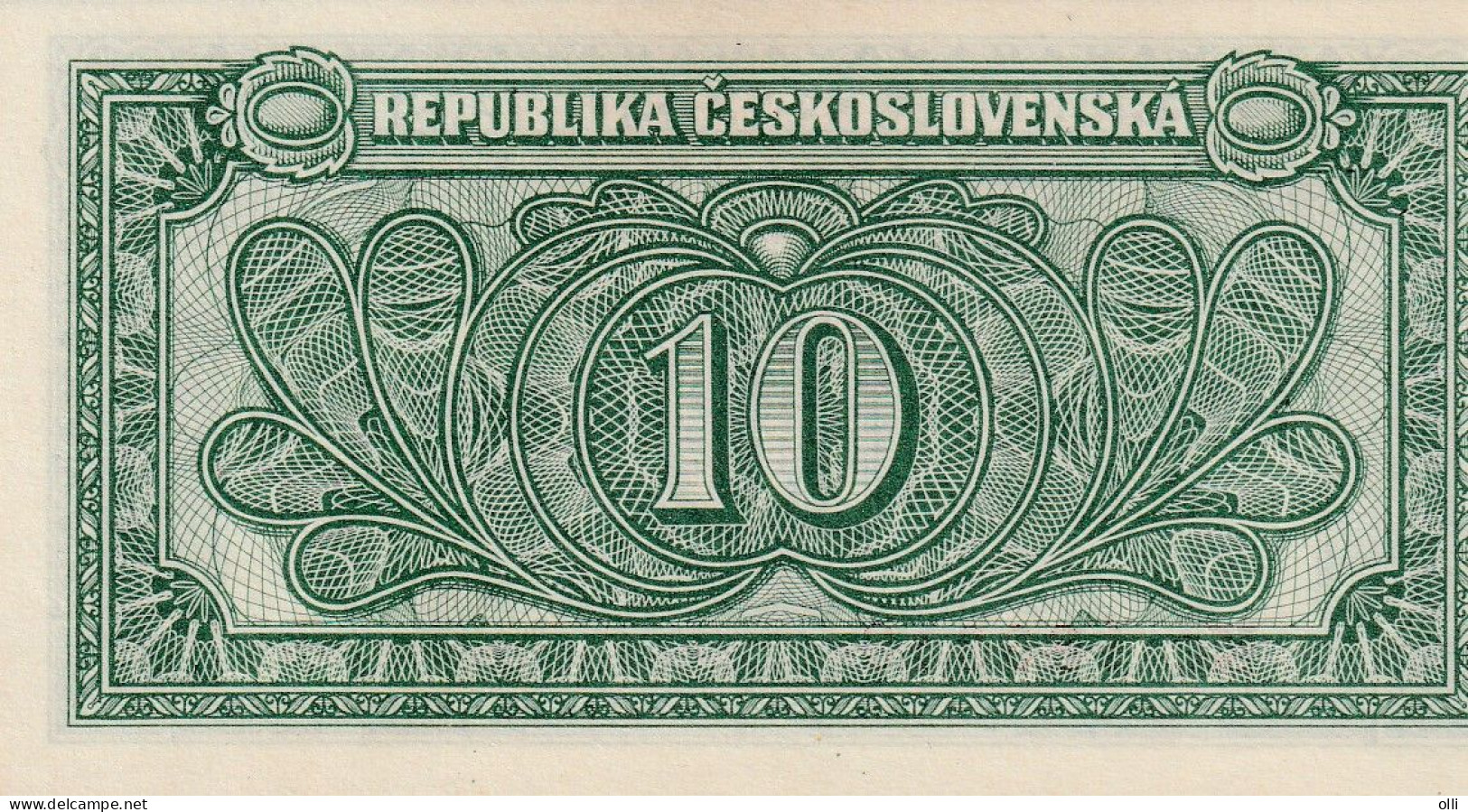 Czechoslovakia 10 Korun, P-60a  1950  UNC - Tschechoslowakei