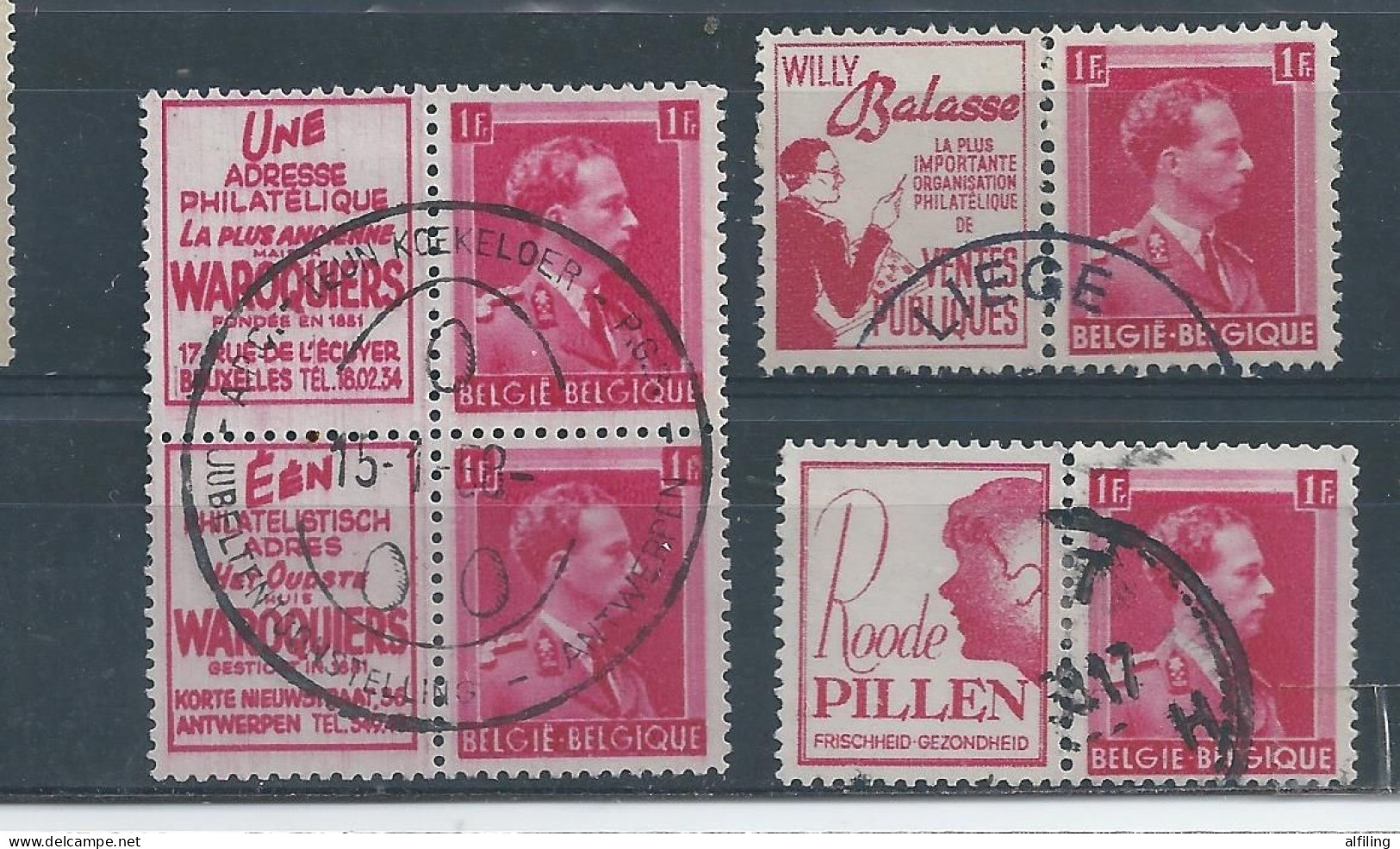 Pu 144+164+168+169 Obl.  Cote 4.00 - Used