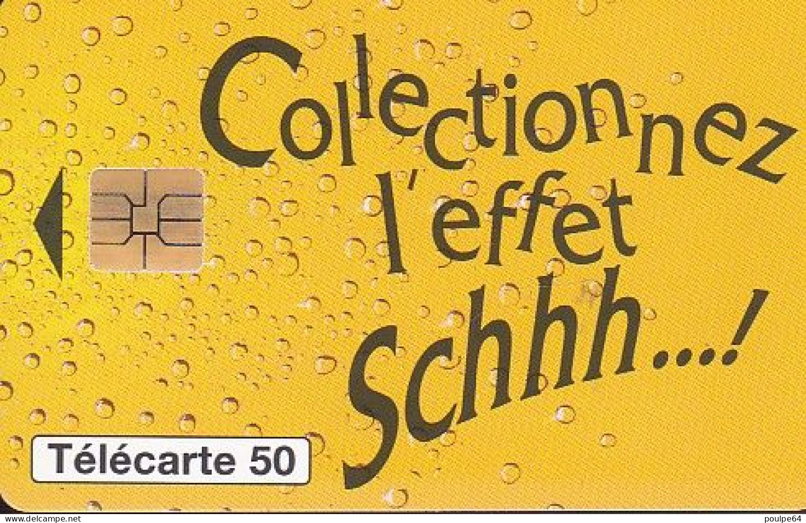 F580 - 08/1995 - SCHWEPPES " Collectionner " - 50 SO3 - 1995