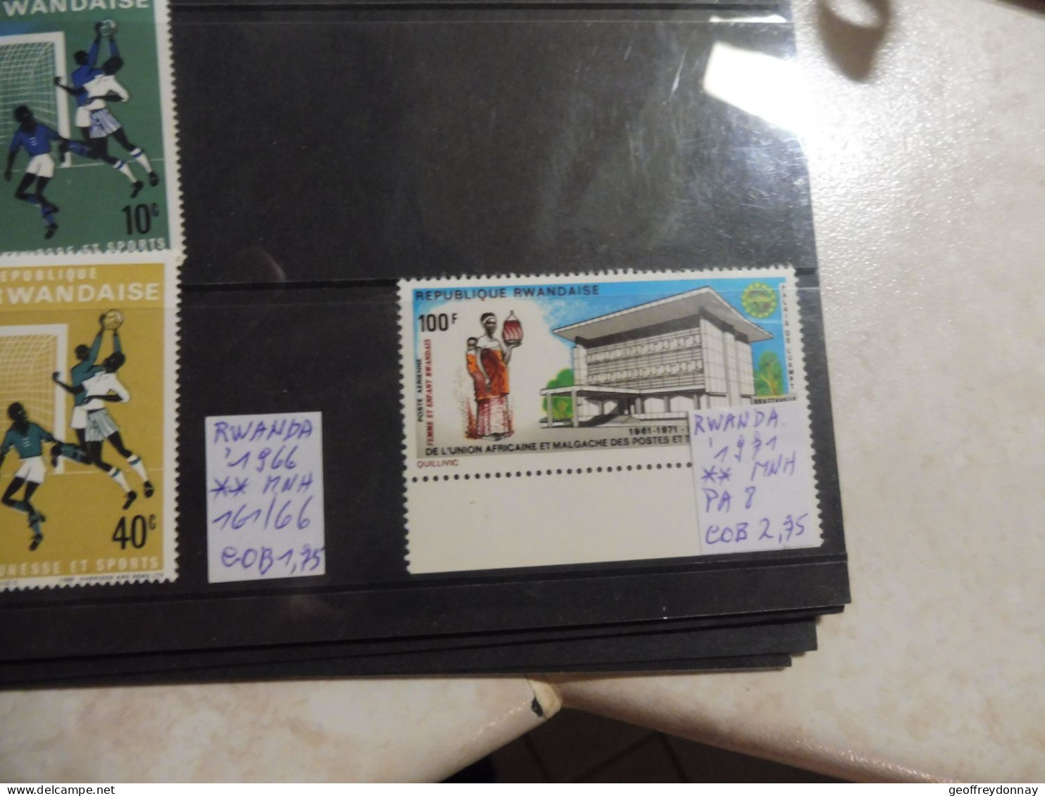 Rwanda Pa PA 8 Poste Aerienne Luchtpost  1977   Neuf Mnh ** - Neufs