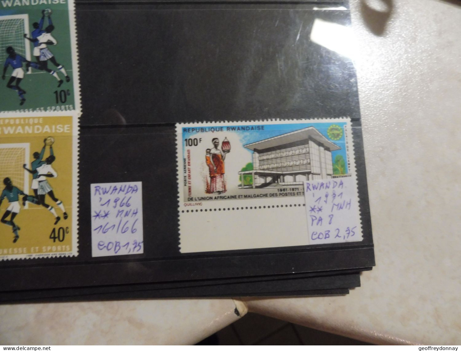 Rwanda Pa PA 8 Poste Aerienne Luchtpost  1977   Neuf Mnh ** - Unused Stamps