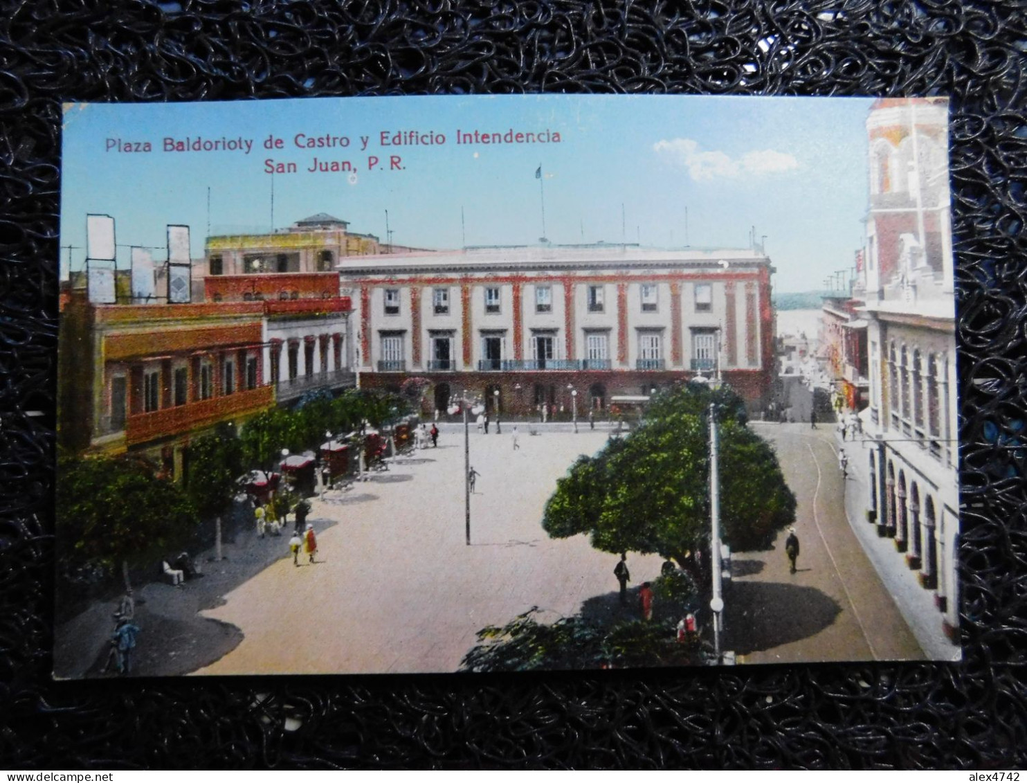 Puerto Rico / Porto Rico, Plaza Baldorioty De Castro Y Edificio Intendencia San Juan  (A20) - Puerto Rico