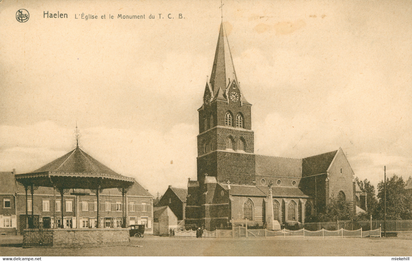 HALEN-HAELEN-EGLISE-KIOSQUE A MUSIQUE - Halen