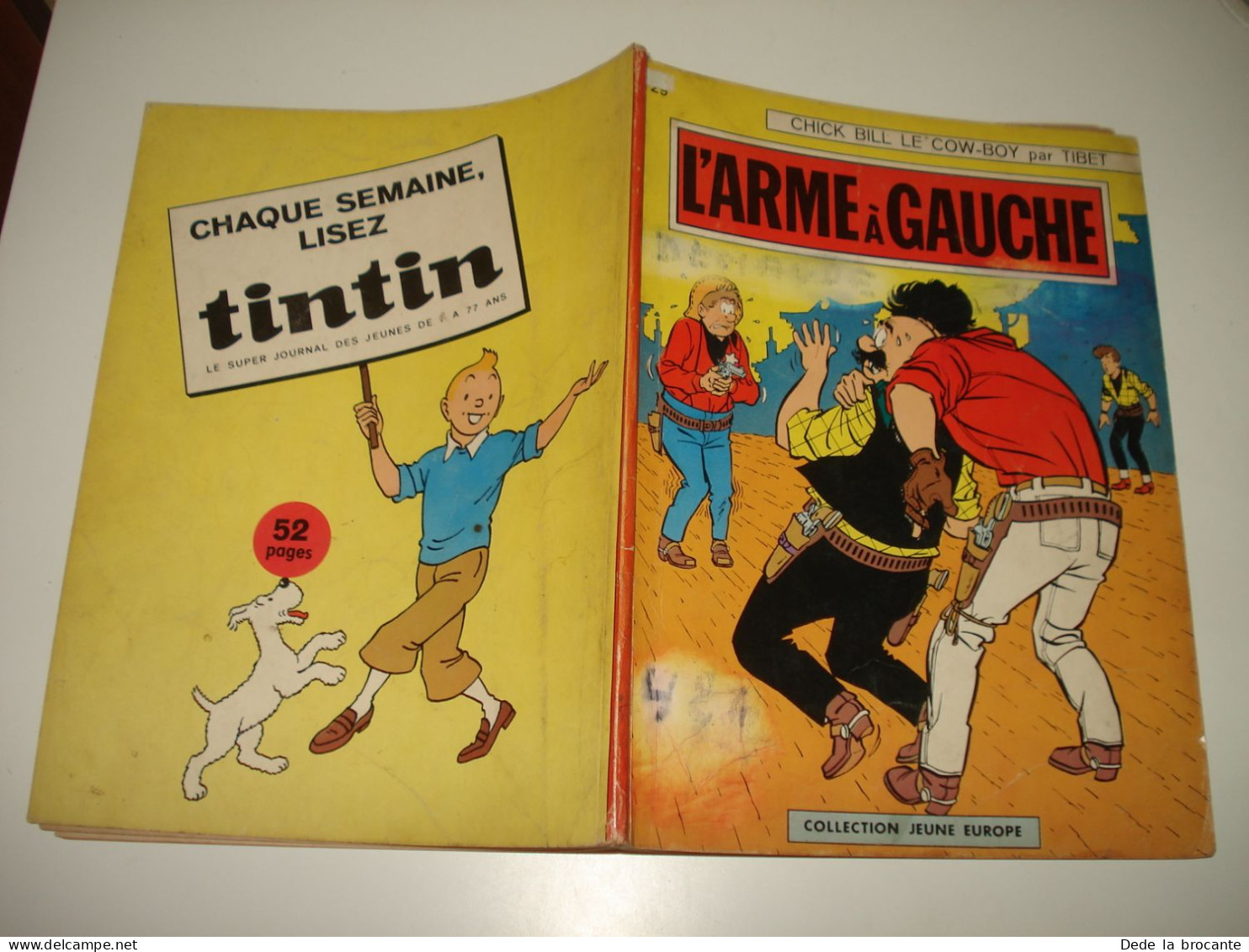 C48 / Lot de 2 " Chick Bill " - L'arme à gauche EO 1965 + Tempête rose  EO 1968