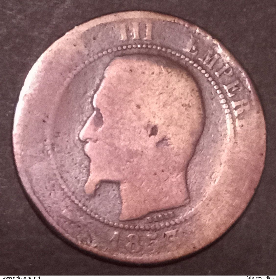 10 Centimes 1853 BB - Napoléon III Tête Nue - 10 Centimes