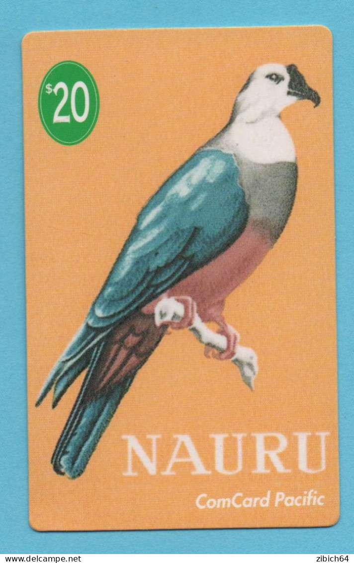 NAURU -  Phonecard Without Black Stripe, Rare Version - Nauru