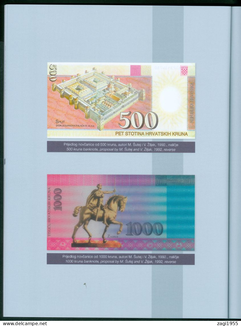 Croatia 25 Year Of KUNA Currency Book Coin Money Proof Tender 2019 Issue - Kroatië