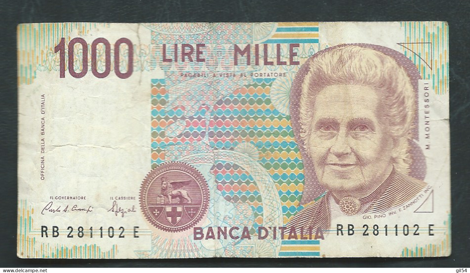 Billet  ITALIE 1000 LIRE 1990  - RB281102E - Laura 13012 - 1.000 Lire
