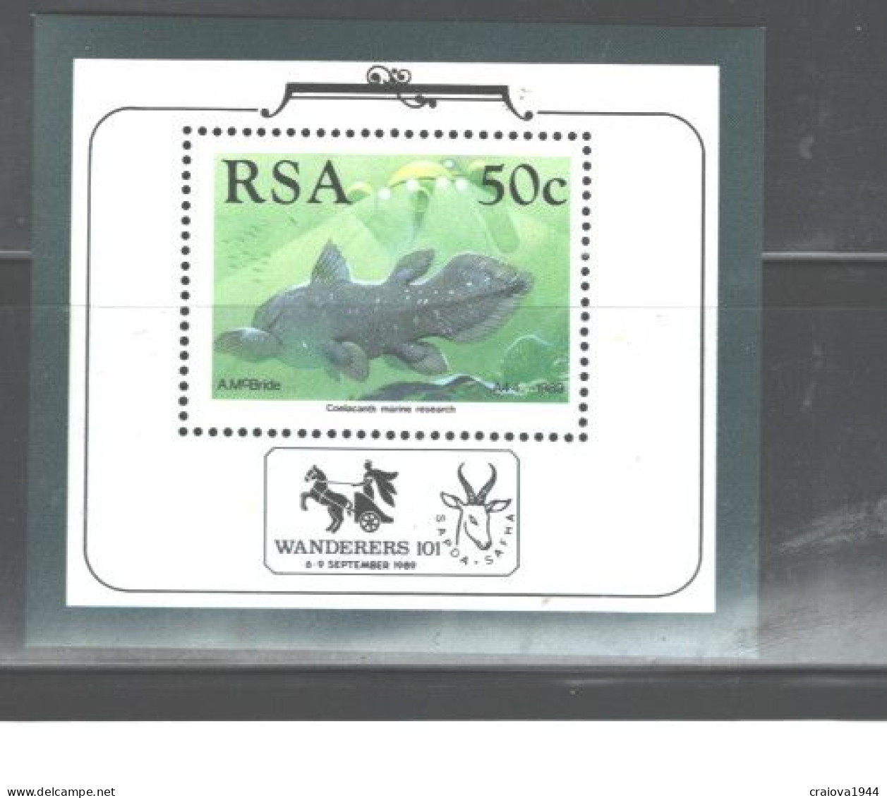 SOUTH AFRICA(RSA) 1995 "WHALES"  MS#765a MNH - Neufs