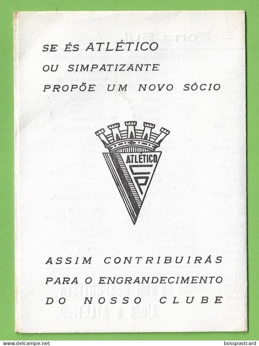 Lisboa - Calendário Futebol Zona Sul 1985 - Atlético - Nacional Madeira - Cova Piedade - E. Amadora - Portugal - Grand Format : 1981-90