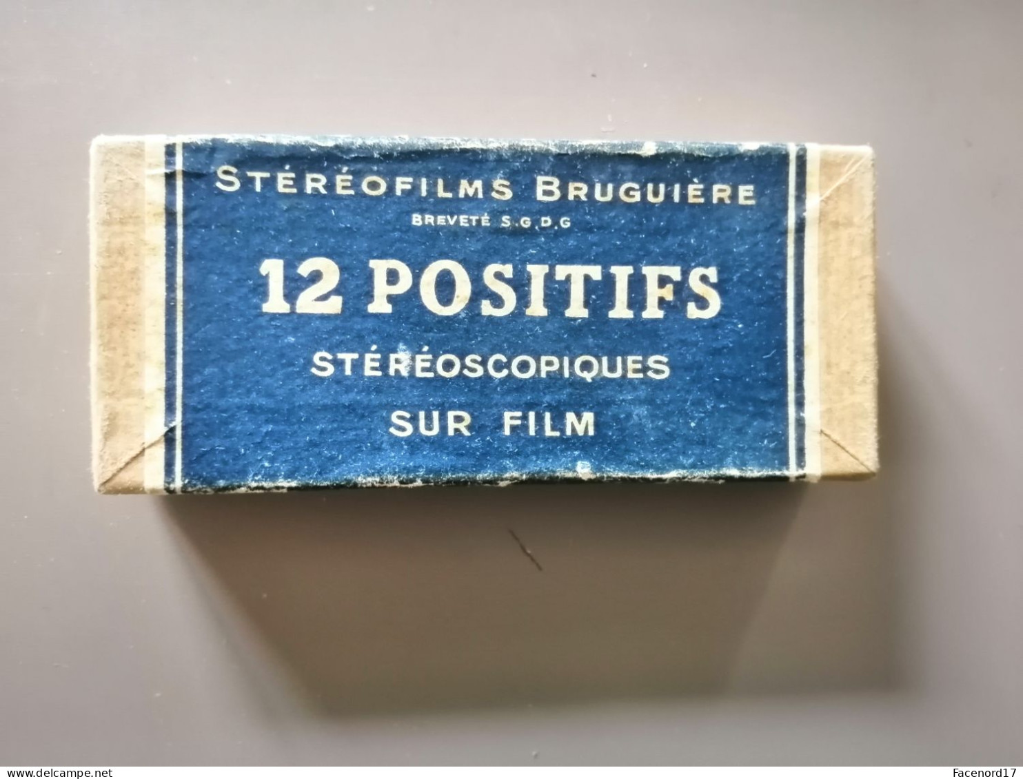 Stéréofilms Bruguière 12 Positifs Stéréoscopiques Sur Film Route Napoléon 2 - Materiaal & Toebehoren