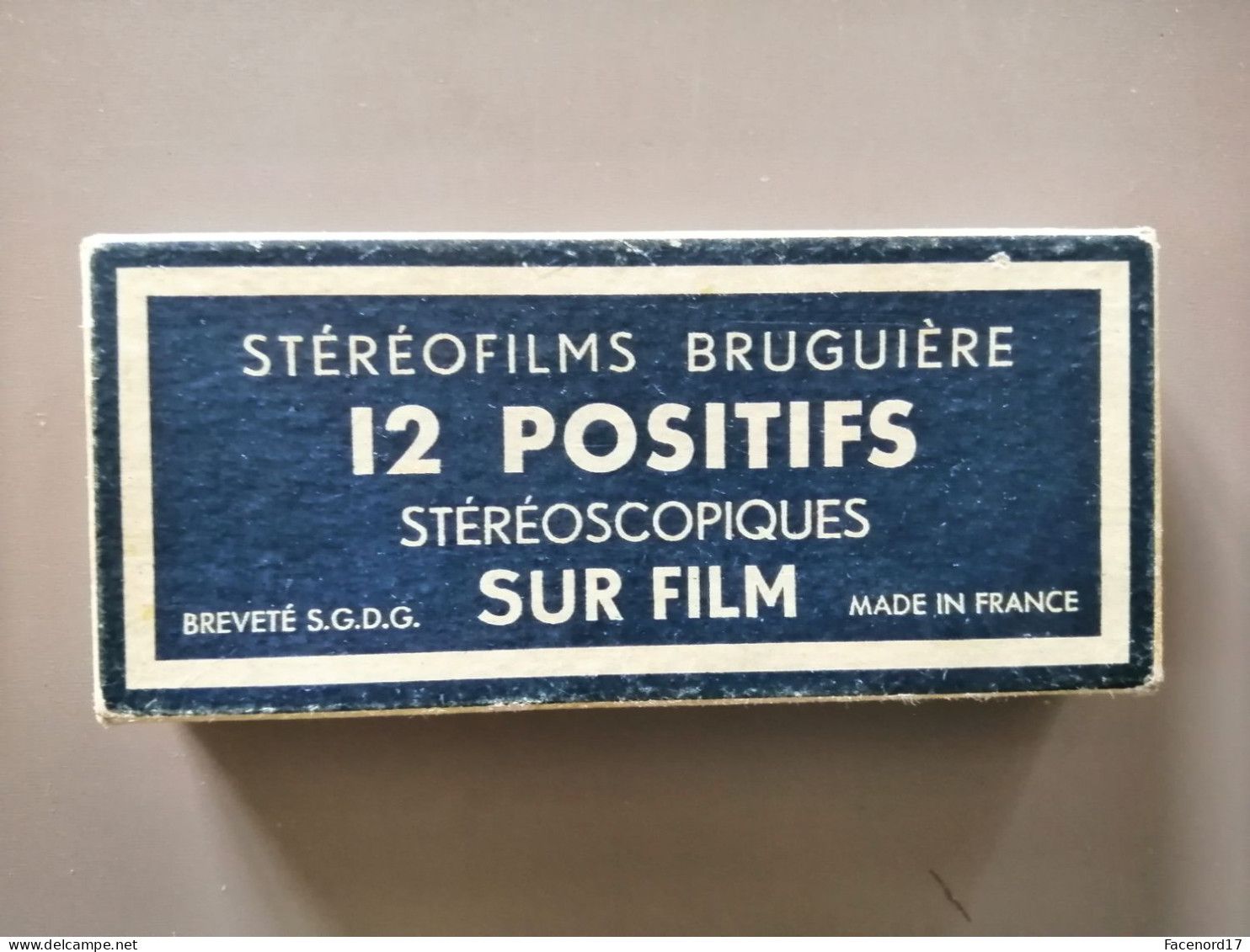 Stéréofilms Bruguière 12 Positifs Stéréoscopiques Sur Film Ile D'Aix - Matériel & Accessoires