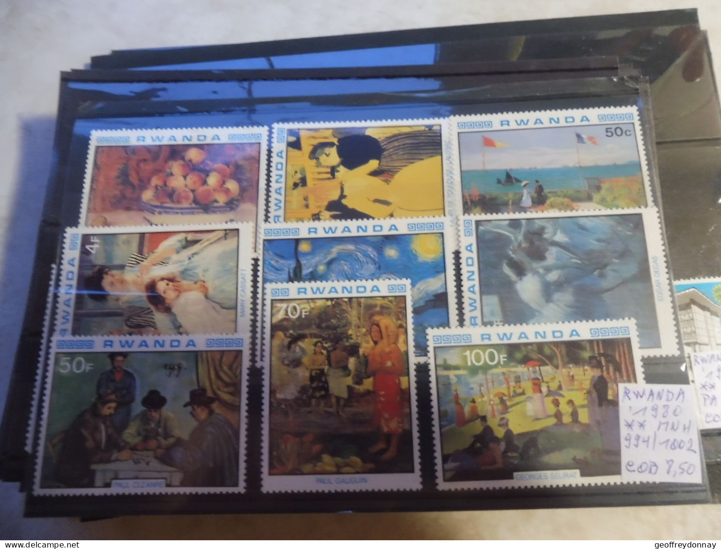 Rwanda 1980 Perfect  Mnh Neuf ** 994/1002 - Ungebraucht