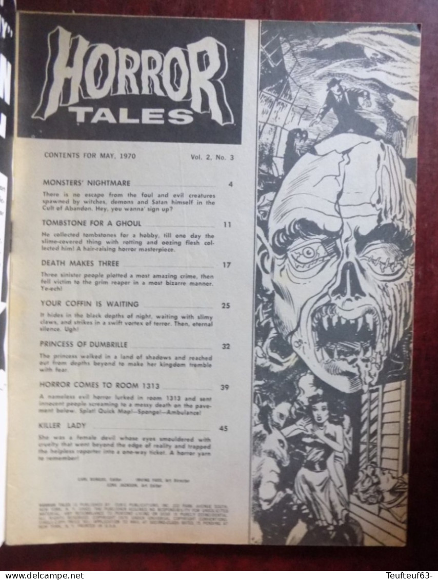 Horror Tales Vol.2  No.3 - Other Publishers