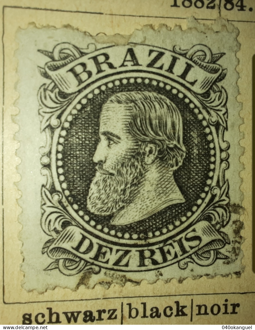 Brasilien - 1 Marke Von 1862 Gem. Scan - Gebraucht