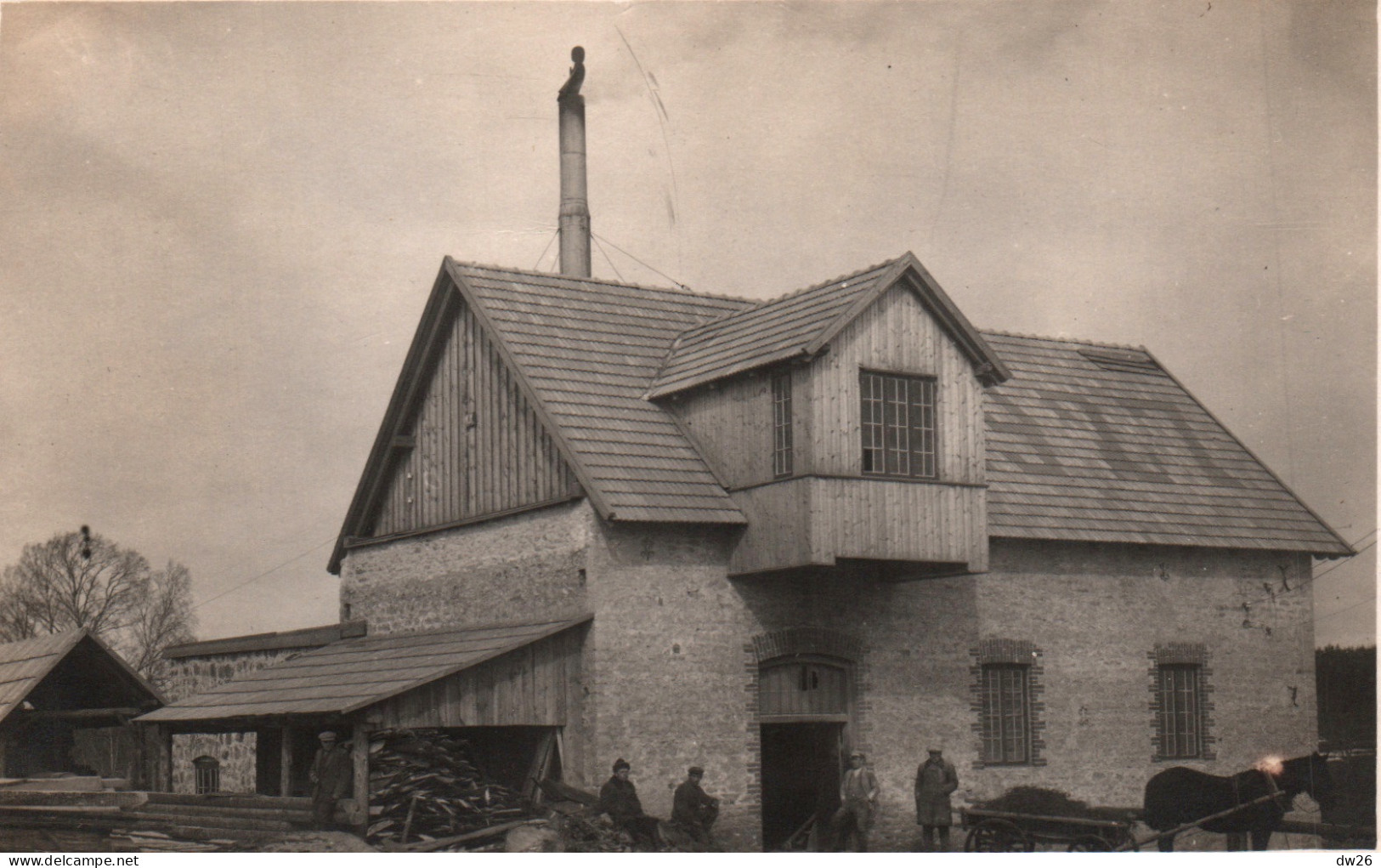 Estonie - Eesti: Talu Estis Ehitatud 1927 Aastal (Ferme Construite En 1927) Carte Non Circulée - Estonia