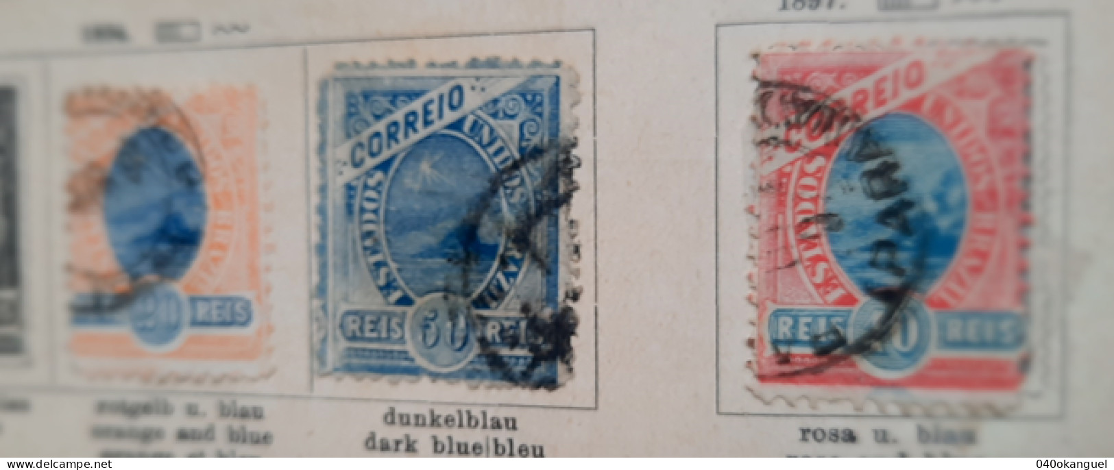 Brasilien - 3 Marken Von 1894 Gem. Scan - Used Stamps