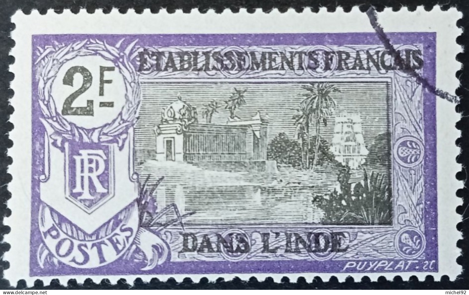 Inde 1914 - YT N°41 - Oblitéré - Used Stamps