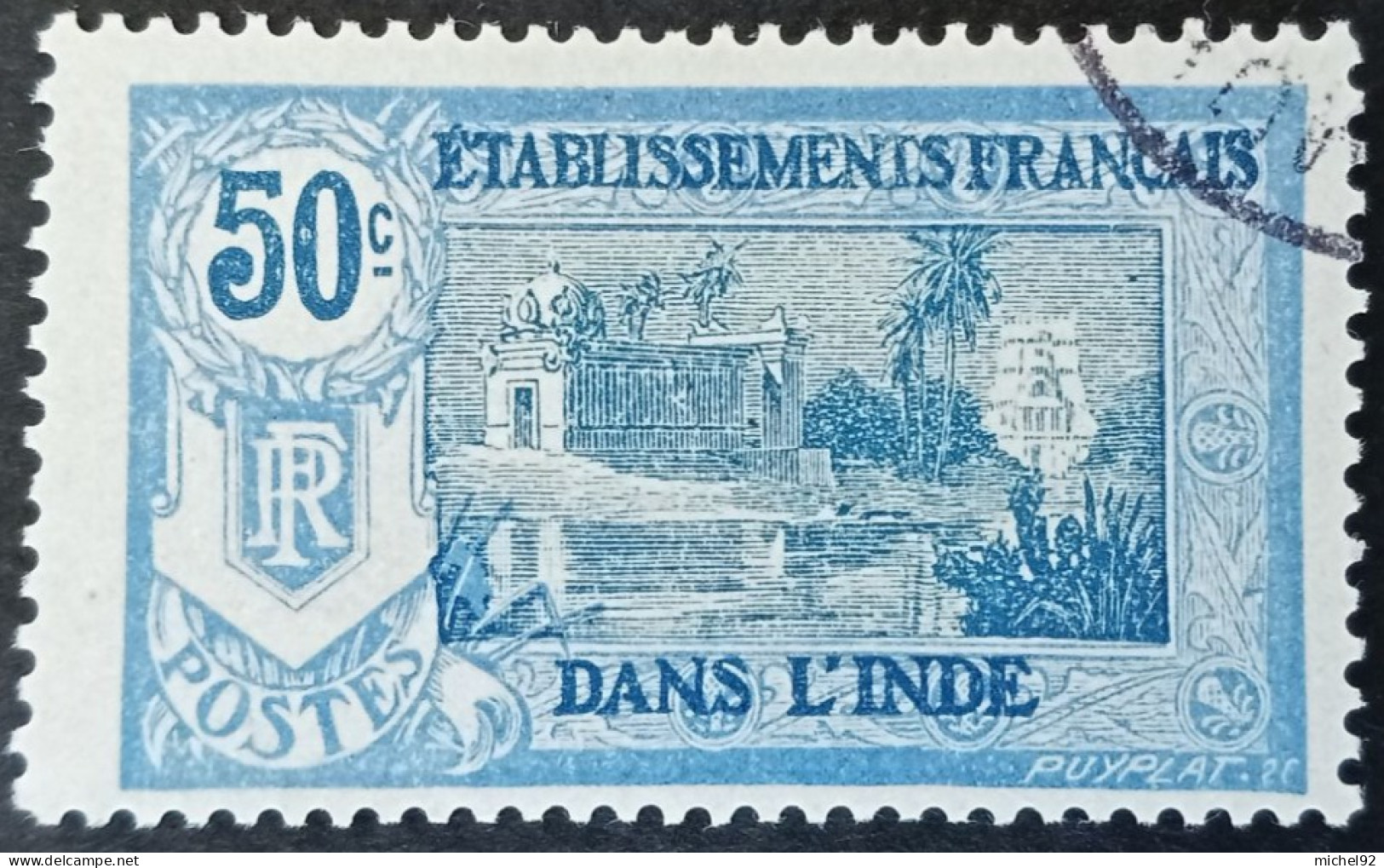Inde 1914 - YT N°42 - Oblitéré - Used Stamps
