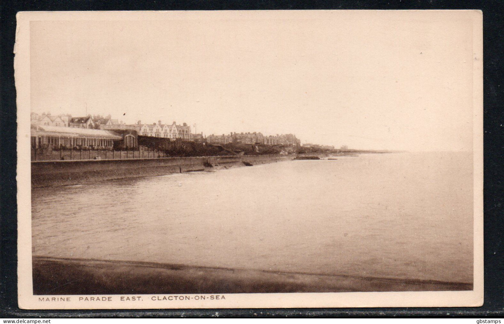 Marine Parade East Clacton-on-Sea Essex Unposted Card As Scanneda5230 - Clacton On Sea