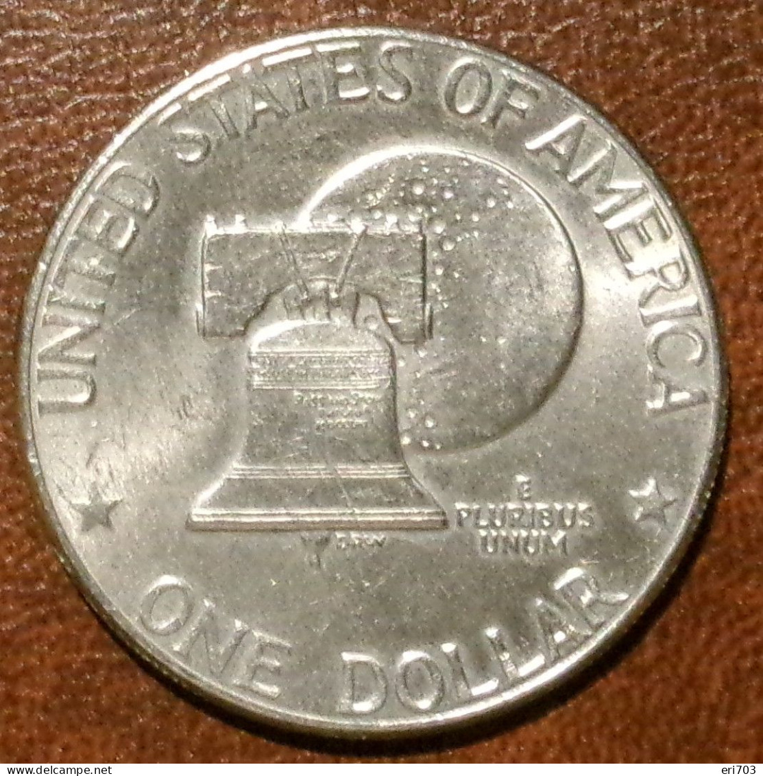 USA 1976 - EISENHOWER*BELL MOON - ONE DOLLAR - Otros – América