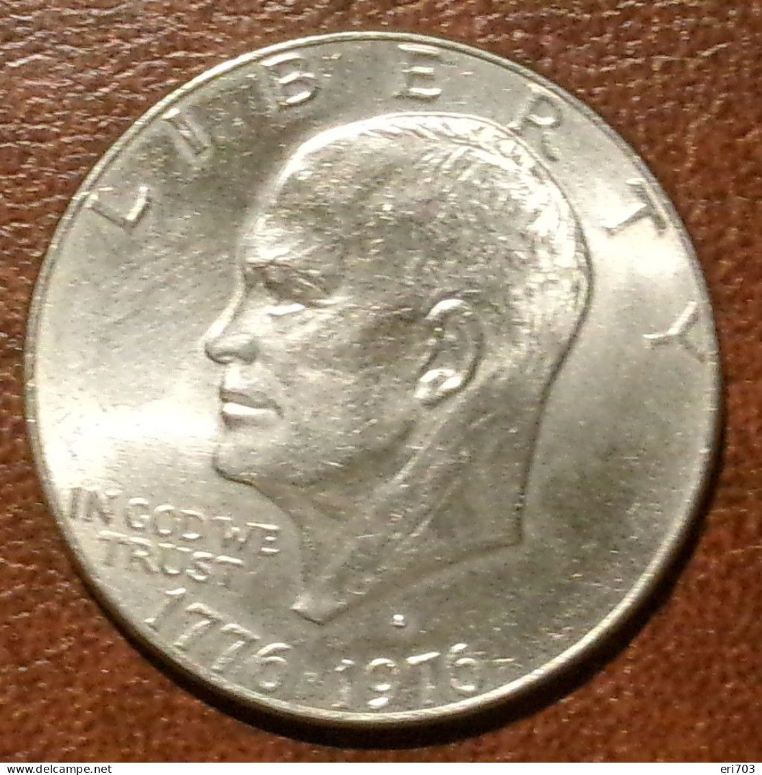 USA 1976 - EISENHOWER*BELL MOON - ONE DOLLAR - Otros – América