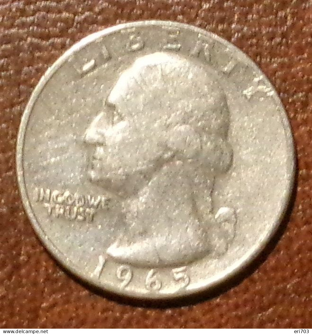 USA 1965 - WASHINGTON * EAGLE- 1/4 DOLLAR - Otros – América