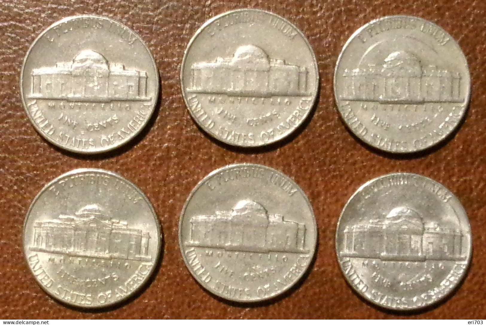 USA - LOT 5 CENTS - 1964/66/67/72/75 - Otros – América