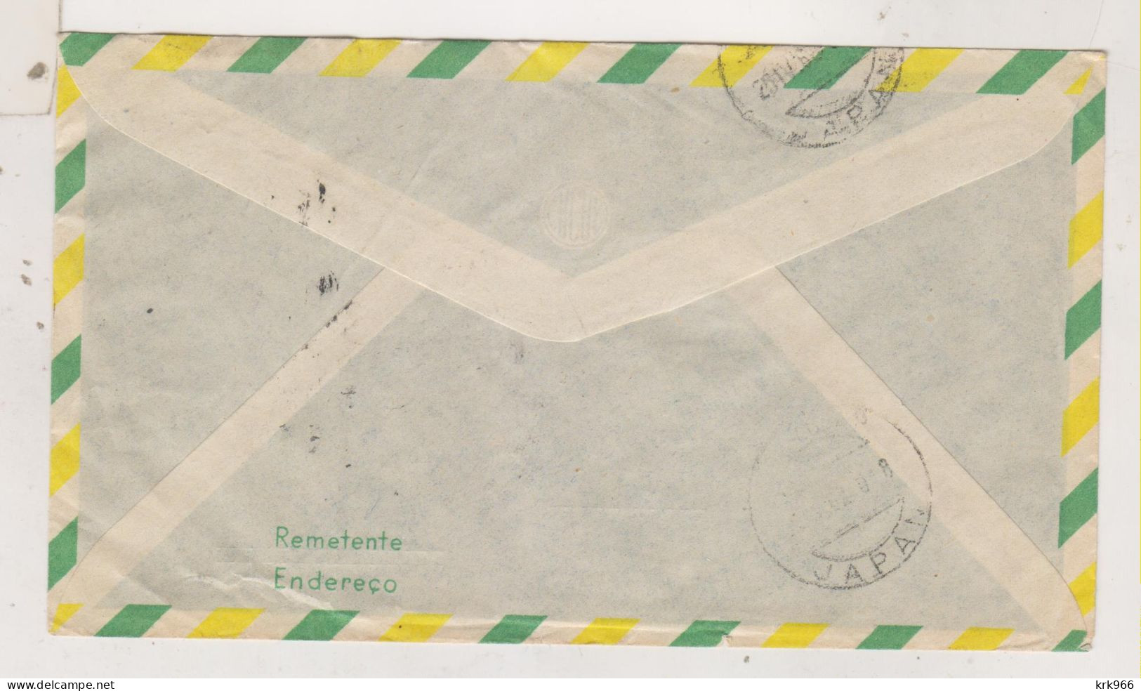 BRAZIL 1962   Nice  Airmail Cover To JAPAN - Brieven En Documenten
