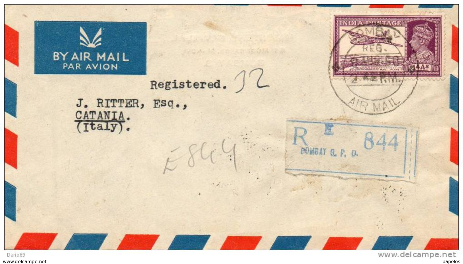 1950  LETTERA VIA AEREA - Unused Stamps