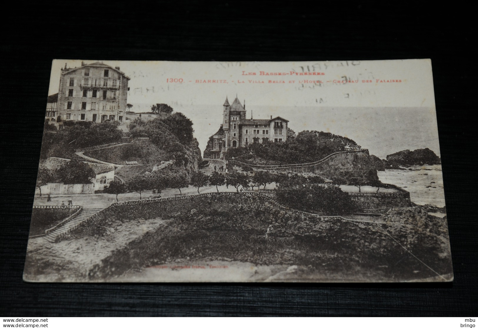 A9965               La Villa Belza Et L'hôtel Château Des Falaises - 1927 - Biarritz