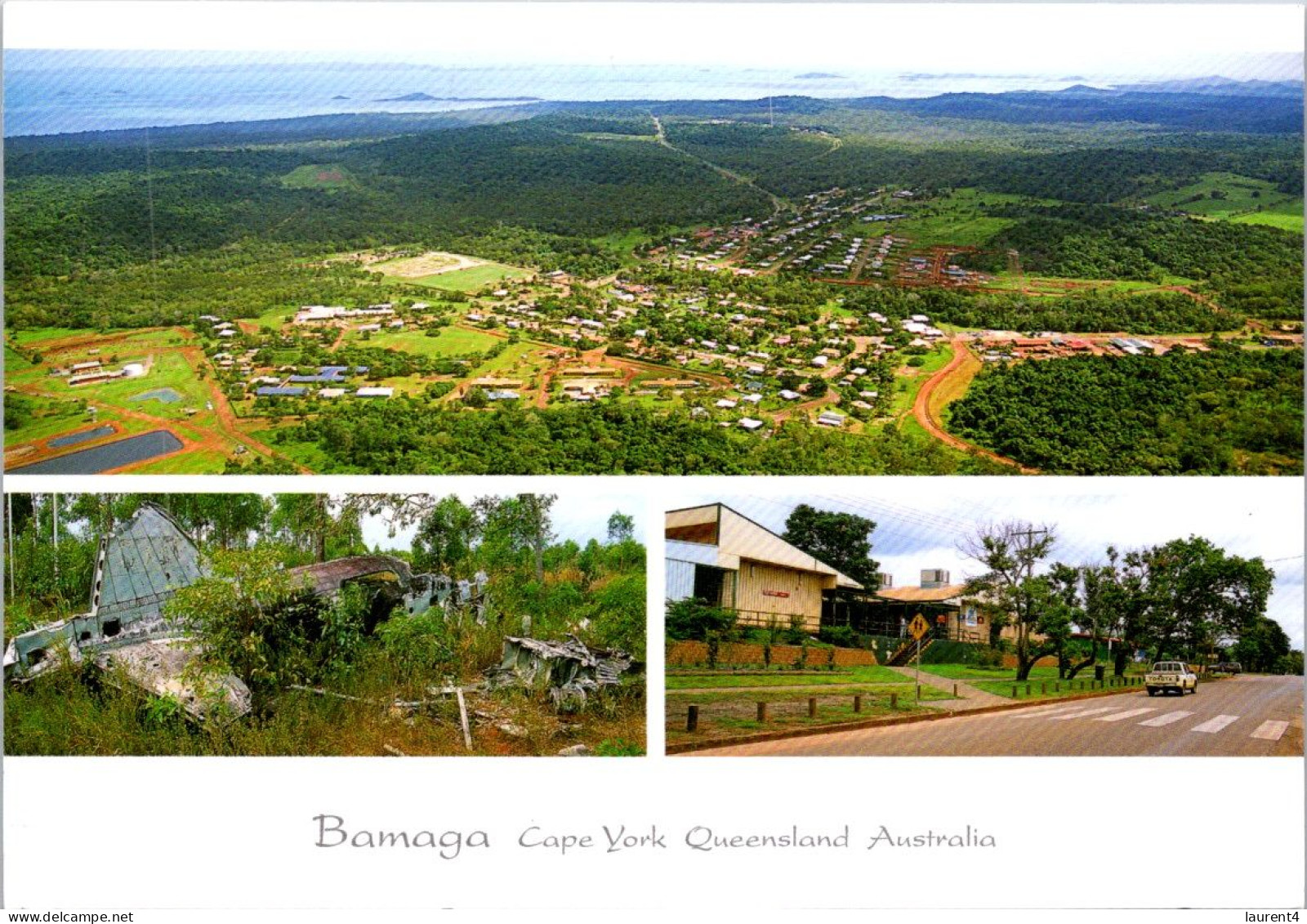 9-11-2023 (1 V 41) Australia (posted With Flower Stamp) - QLD - Cape York - Bamaga - Far North Queensland