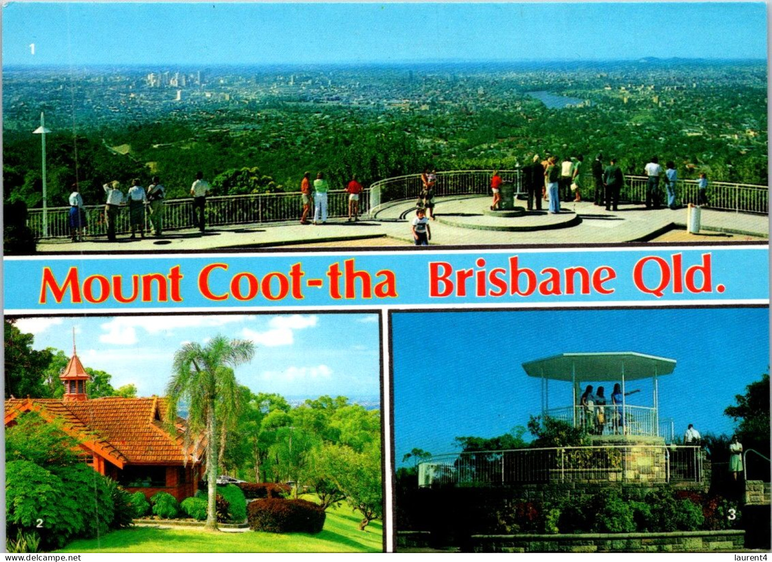 9-11-2023 (1 V 41) Australia (posted With Early Year Stamp) - QLD - Brisbane Mount Cooh'tha - Brisbane