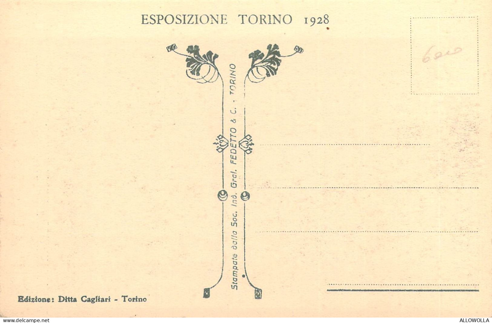 24200 "TORINO-BOTTEGA DEL VINO E DEI LIQUORI-ESPOSIZIONE TORINO1928"-VERA FOTO-CART. NON SPED. - Expositions