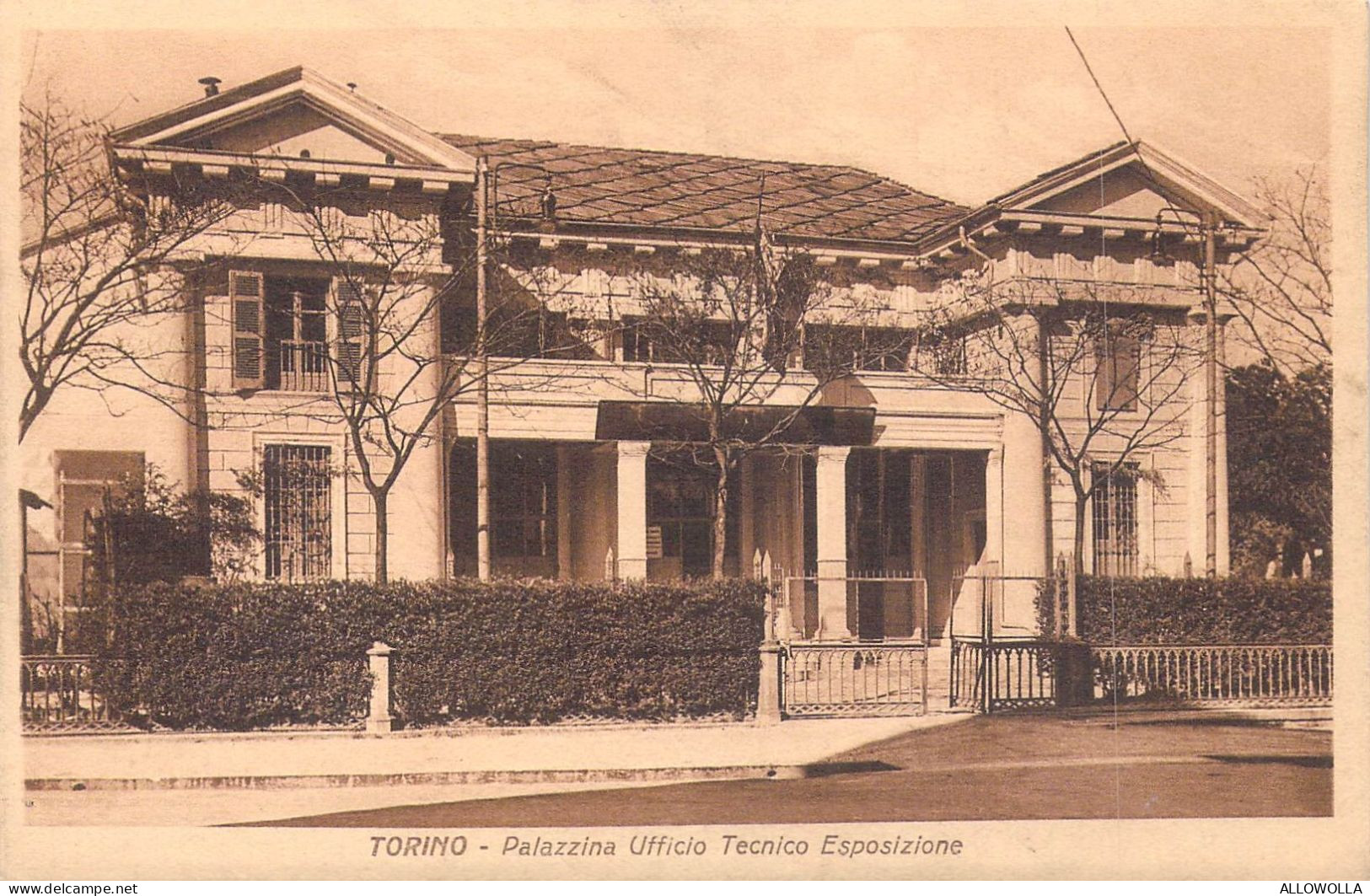 24201 "TORINO-PALAZZINA UFFICIO TECNICO ESPOSIZIONE-ESPOSIZIONE TORINO1928"-VERA FOTO-CART. NON SPED. - Exhibitions