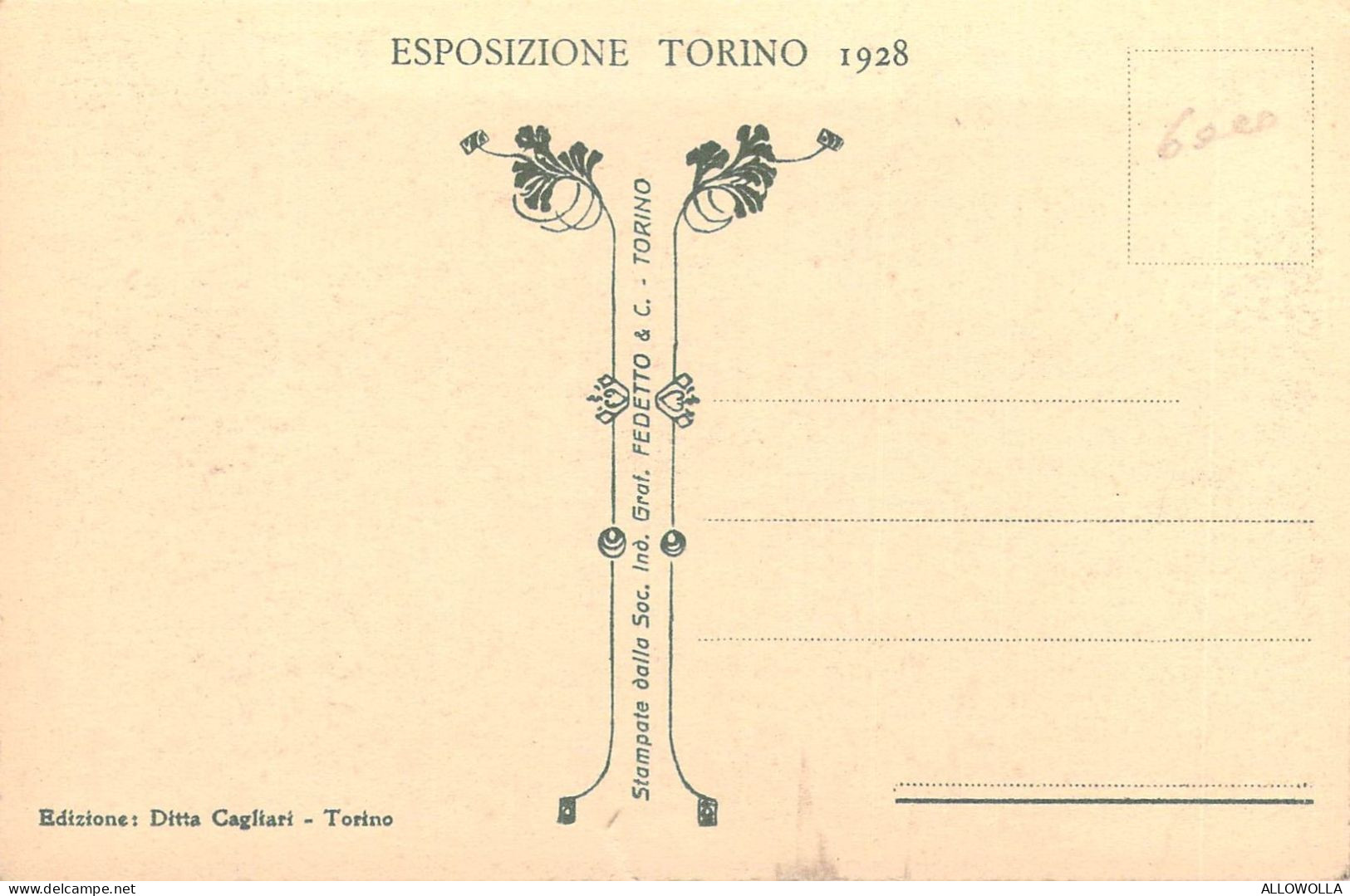 24201 "TORINO-PALAZZINA UFFICIO TECNICO ESPOSIZIONE-ESPOSIZIONE TORINO1928"-VERA FOTO-CART. NON SPED. - Ausstellungen