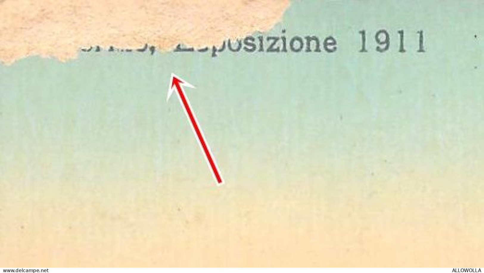 24211 "ESPOSIZIONE INTERNAZIONALE-TORINO 1911-PADIGLIONE DELLA CITTA' DI TORINO"ANIMATA-VERA FOTO-CART. NON SPED. - Ausstellungen