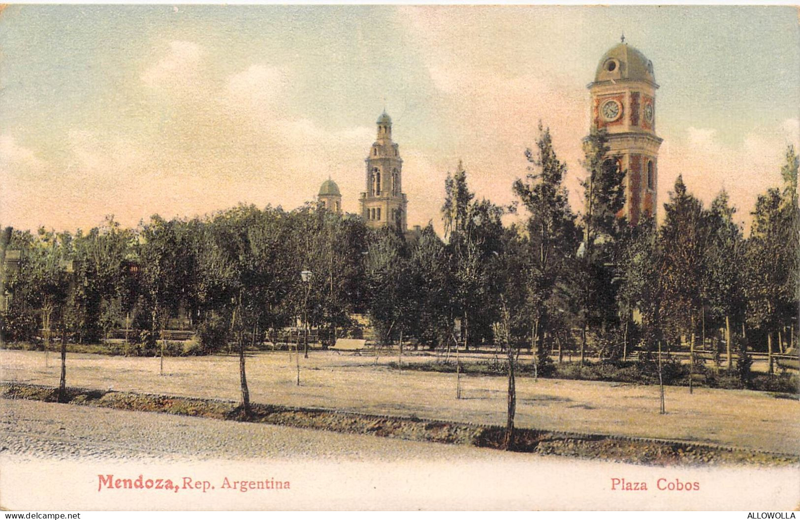 24218 "1911-RICORDO DELLA REPUBBL. ARGENTINA NELLA ESPOS. INTERN. DELLE INDUSTRIE E DEL LAVORO"VERA FOTO-CART. NON SPED. - Tentoonstellingen