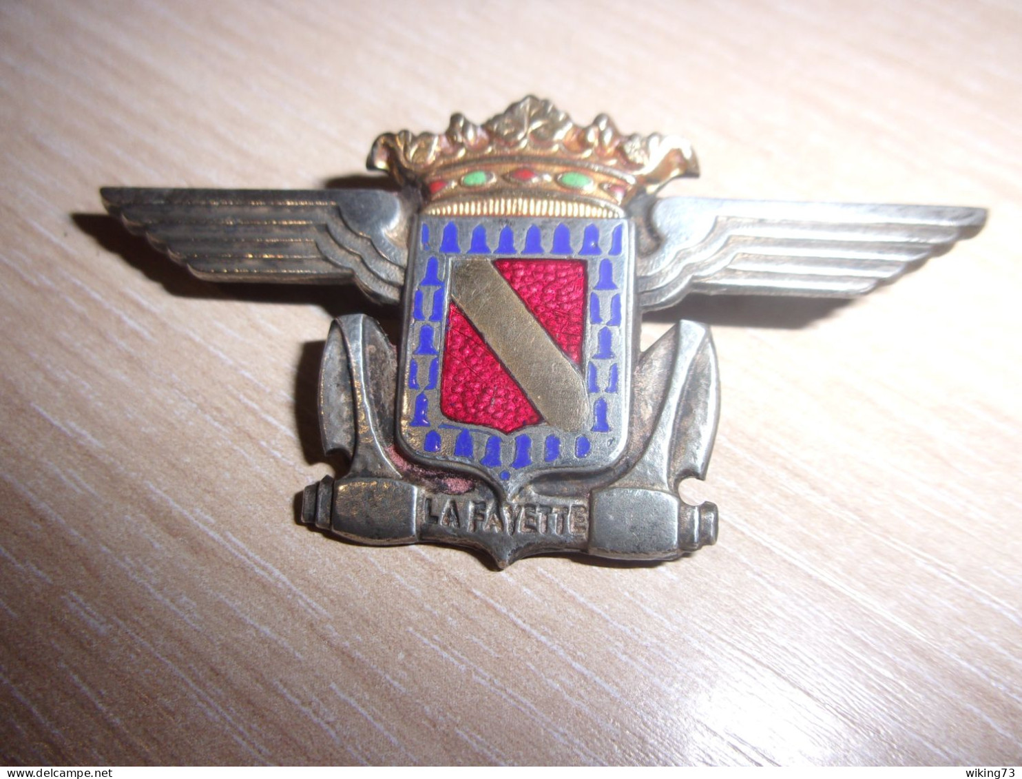 Insigne Du Porte Avions " La Fayette "- Marine Nationale - Aéronavale - Marine