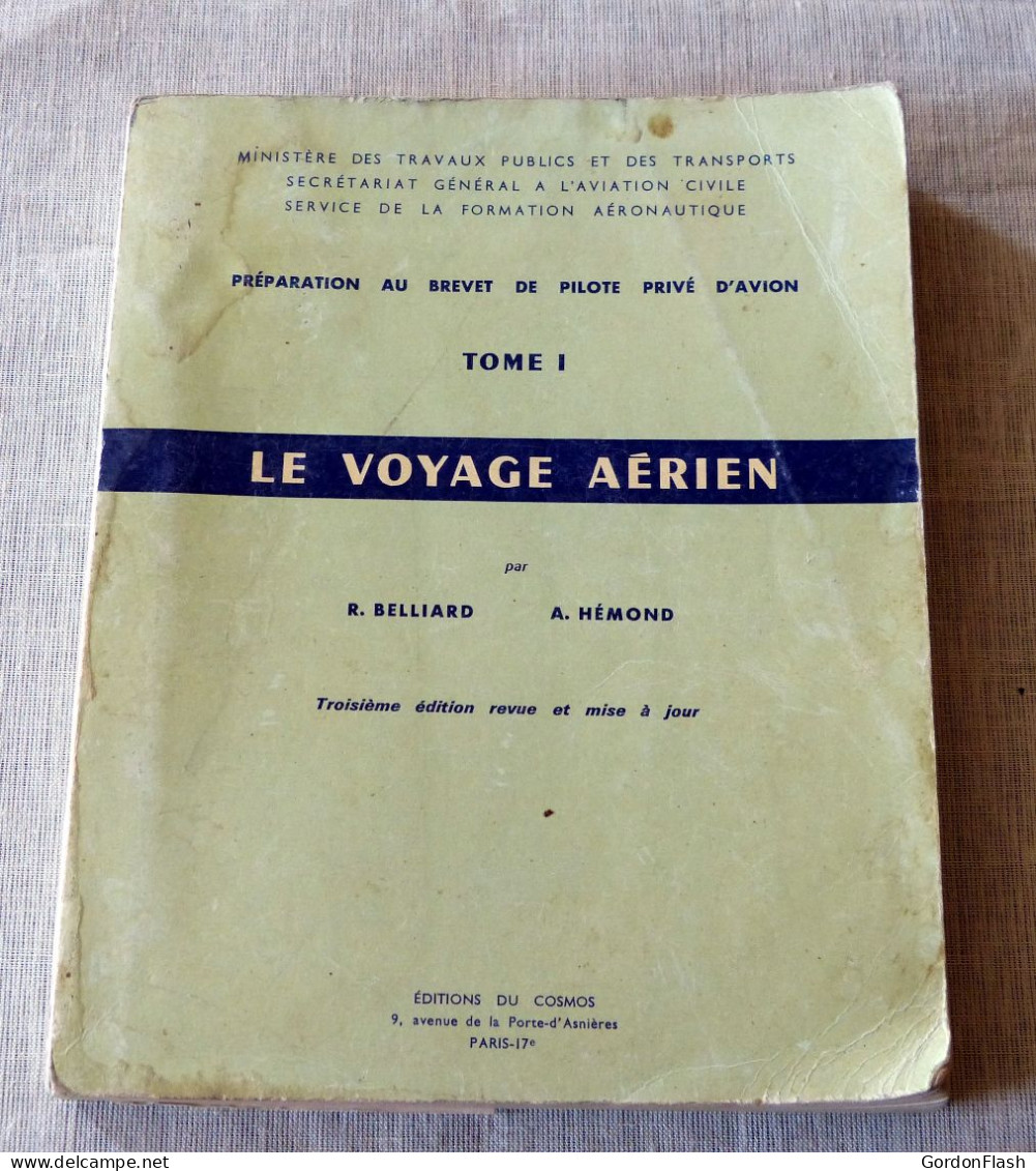 Livre : Le Voyage Aerien - Préparation Au Brevet De Pilote Privé D"avion - Tome 1 - AeroAirplanes