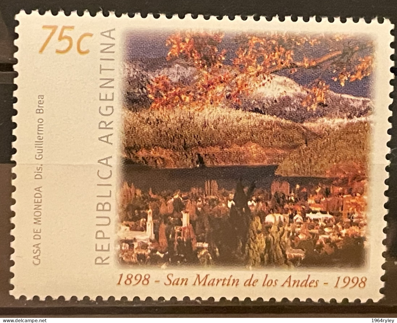 ARGENTINA - MNH**  1998 -   # 2395 - Unused Stamps