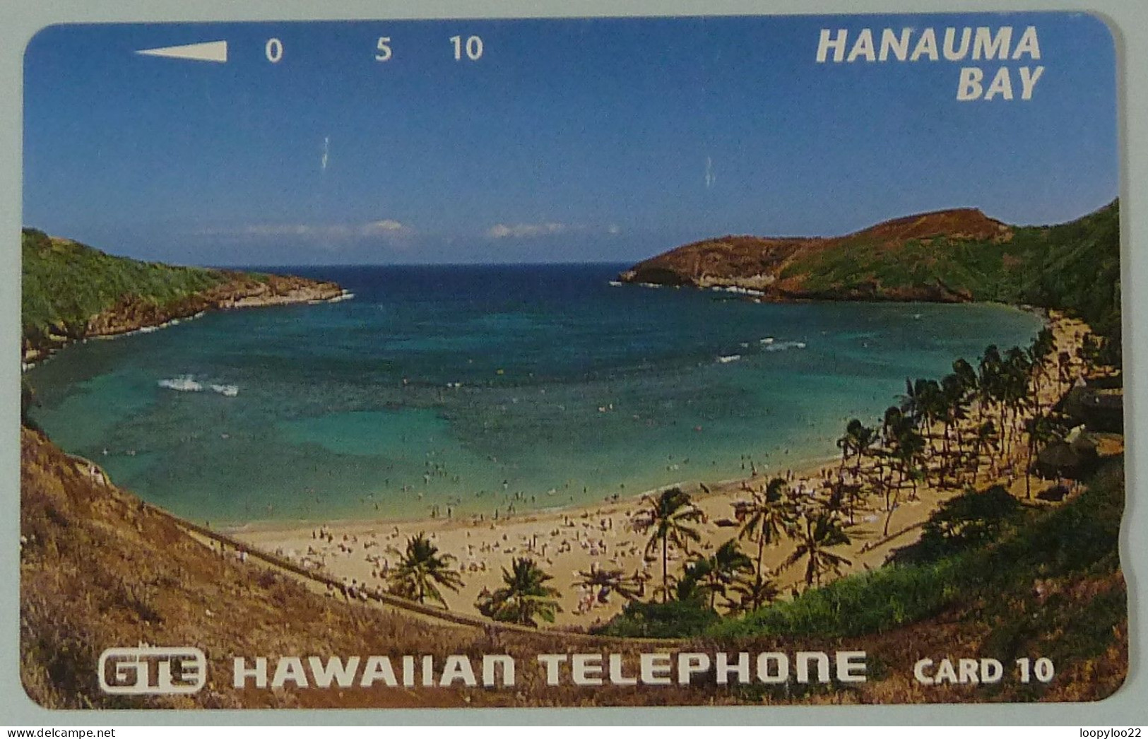 HAWAII - Tamura - Hanauma Bay - Proof Printing Test - White Reverse - Hawaï