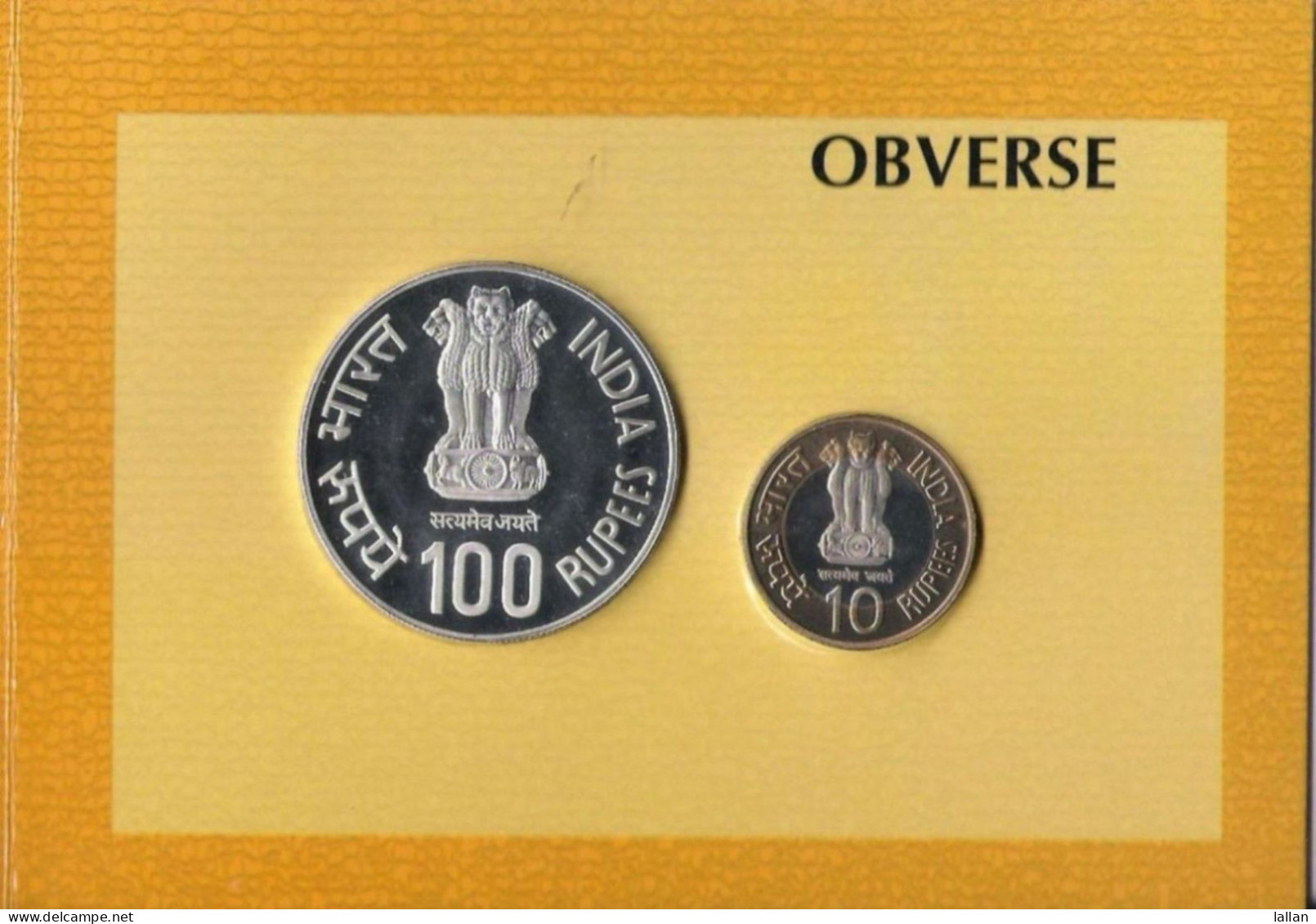 Celebrate Diwali With Silver Proof Coins In Sealed Cover, Triacentenary Guru GrantComm., 35gm  Pur Silver, 09,FV-$35.120 - Otros – Asia